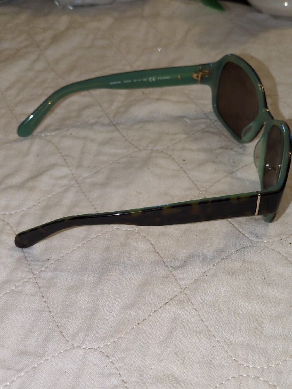 kate spade Hello Sunshine Brown Tortoiseshell Oversized Sunglasses - Picture 5 of 6